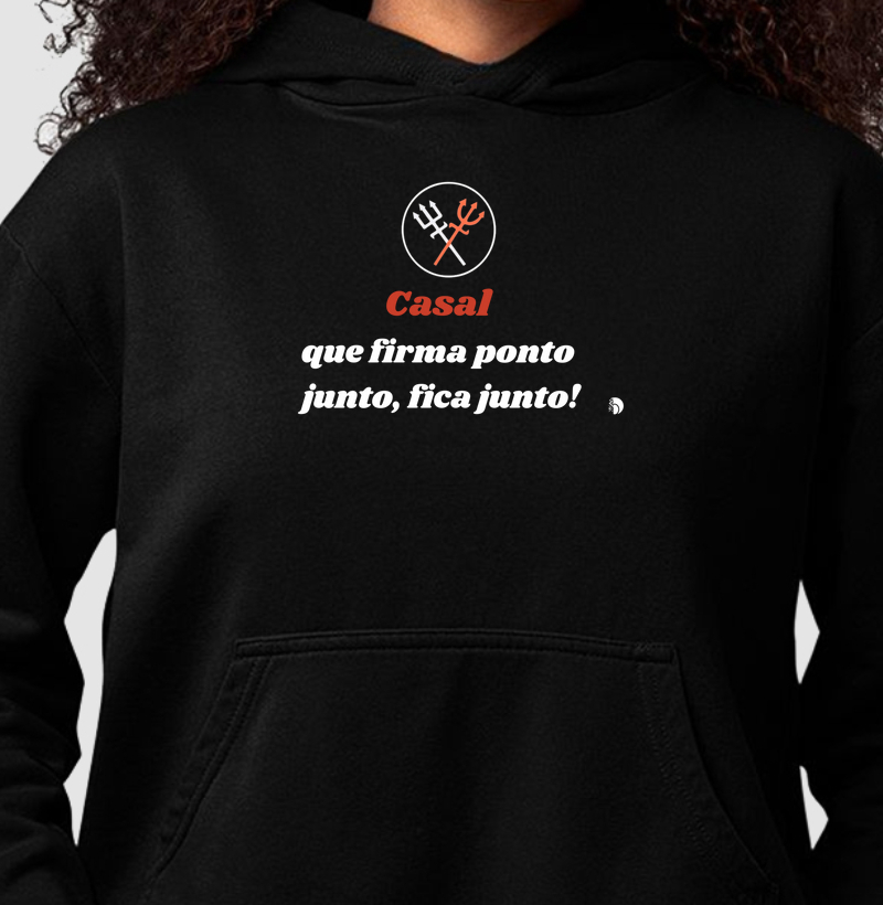 Casal que firma ponto