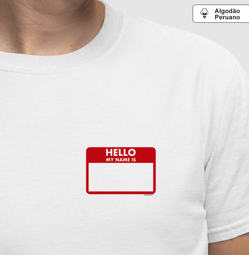 Hello my name is (red)