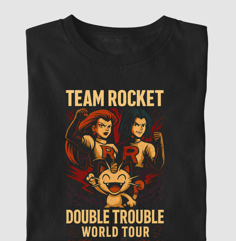 Team Rocket Double Trouble Pokemon Rock Collection