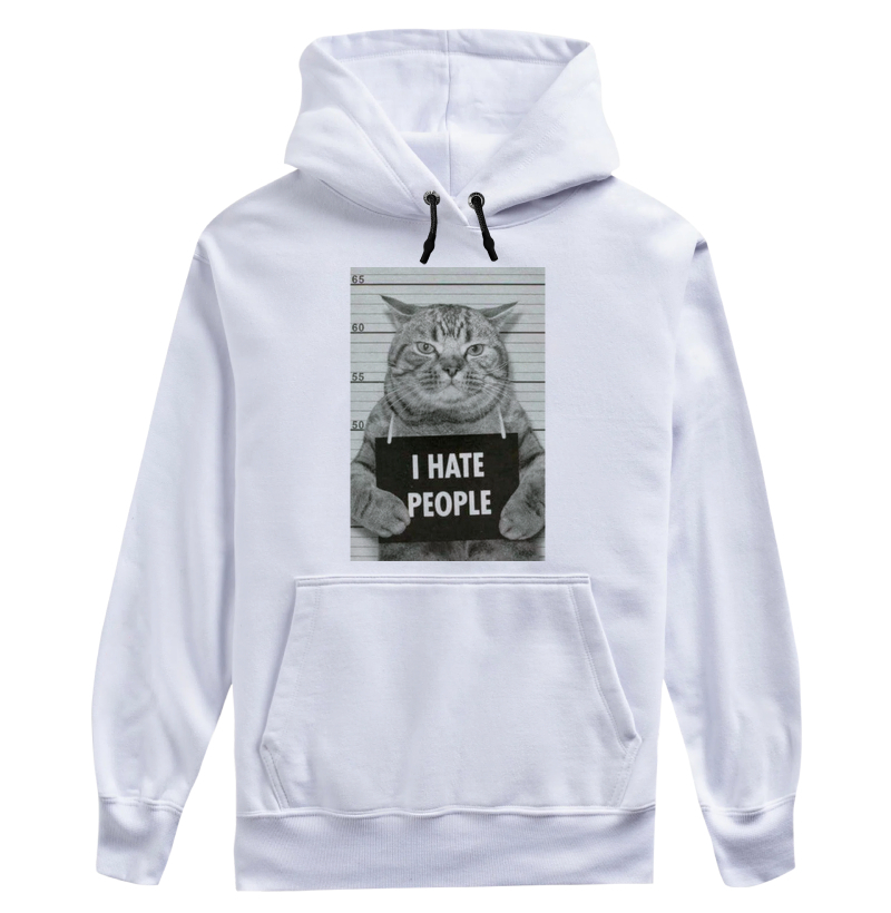 Estampa “Gato - I Hate People”