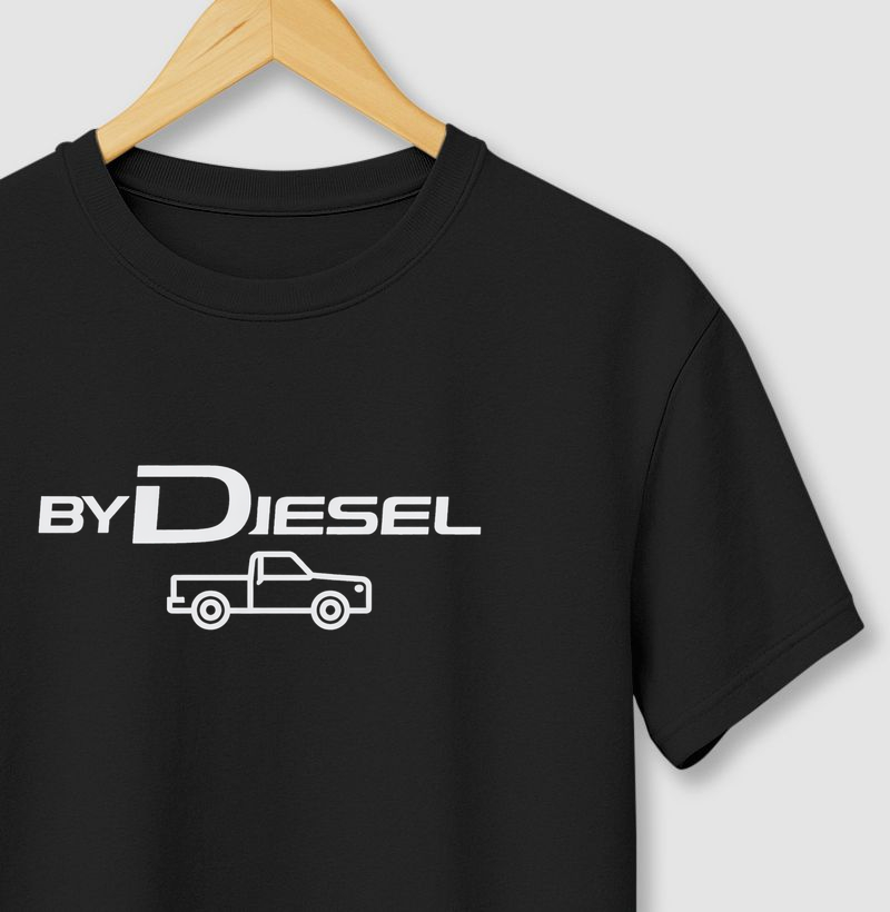 Camiseta By Diesel Truck – Estampa Minimalista Diesel