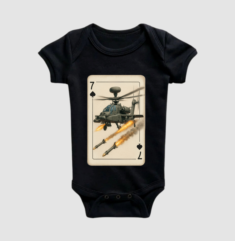 7 de Espadas Helicóptero Apache AH-64,