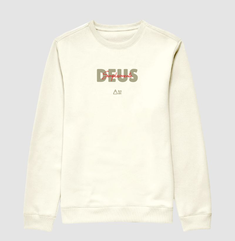Suéter Moletom Simplesmente Deus