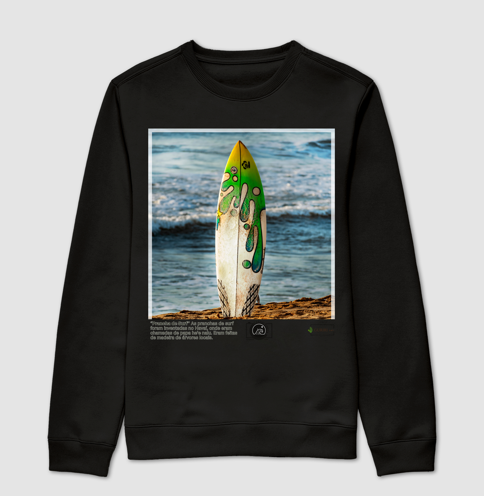 Suéter Moletom - COLAB - Prancha de Surf - by Cássio Fotografia