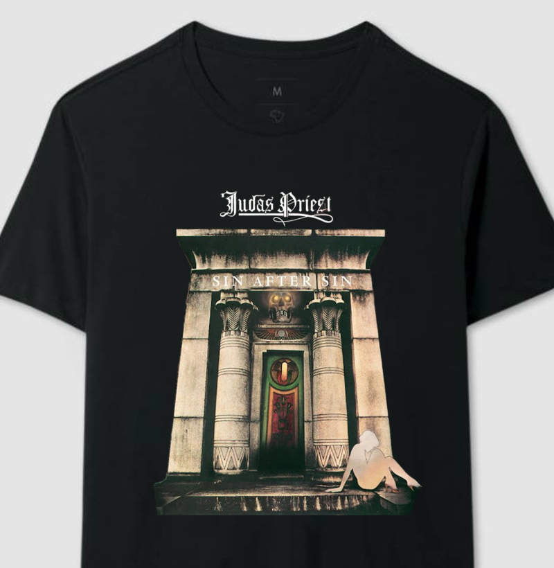 Camiseta Judas Priest - Sin After Sin