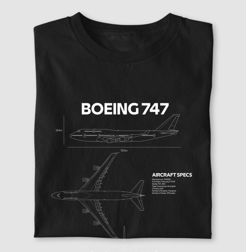 Boeing 747 - Blueprint
