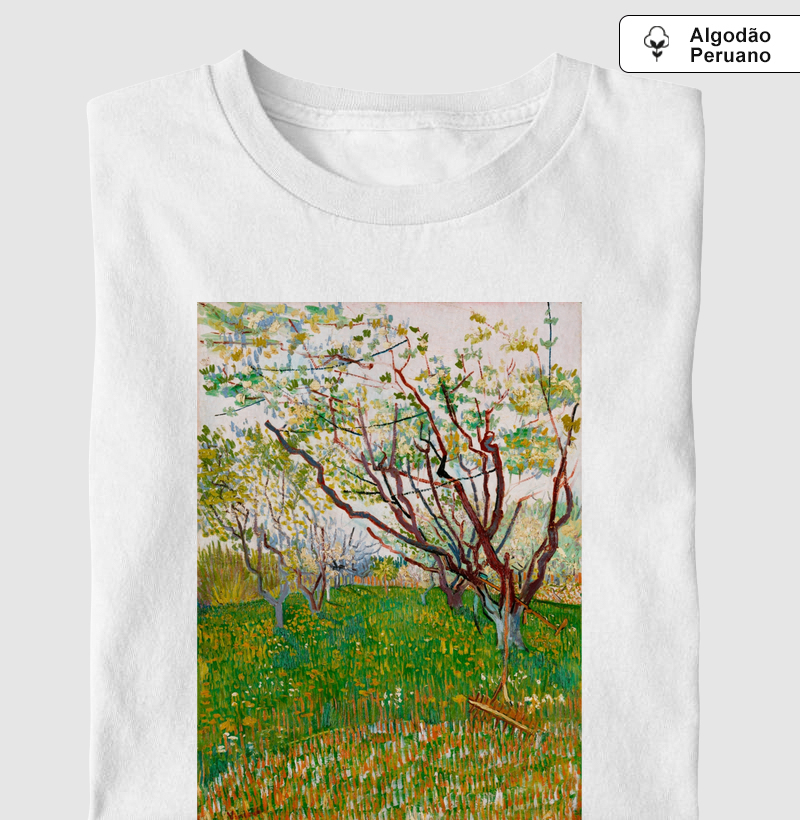 The Flowering Orchard (1888) by Vincent Van Gogh