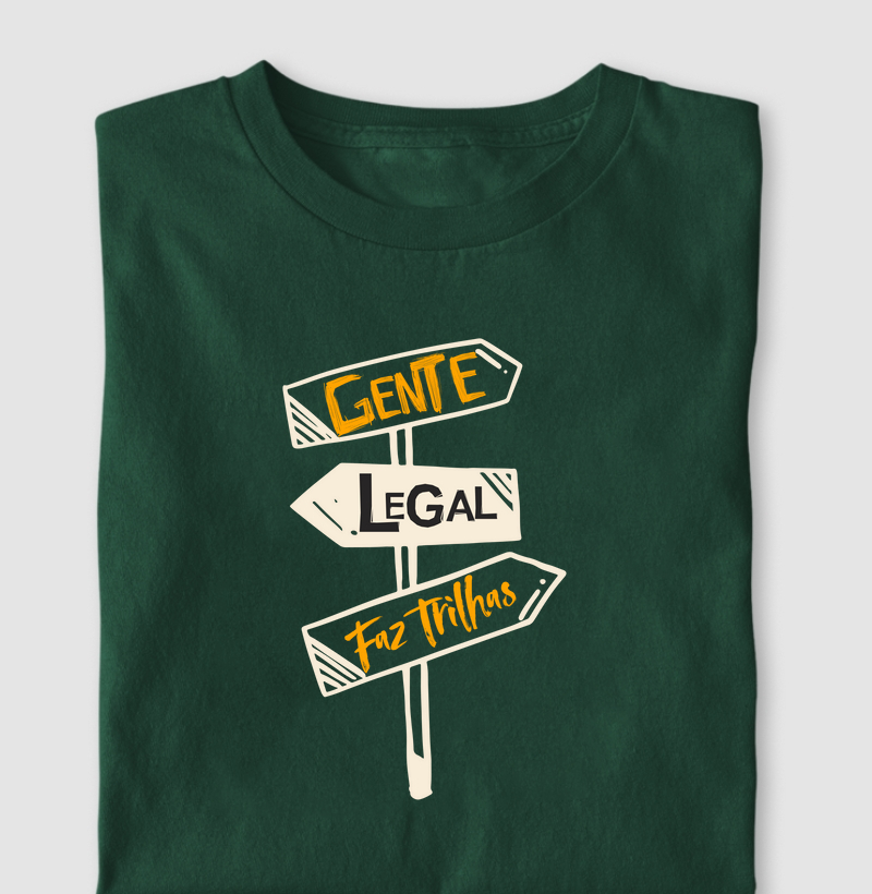 Placas de trilha para gente legal