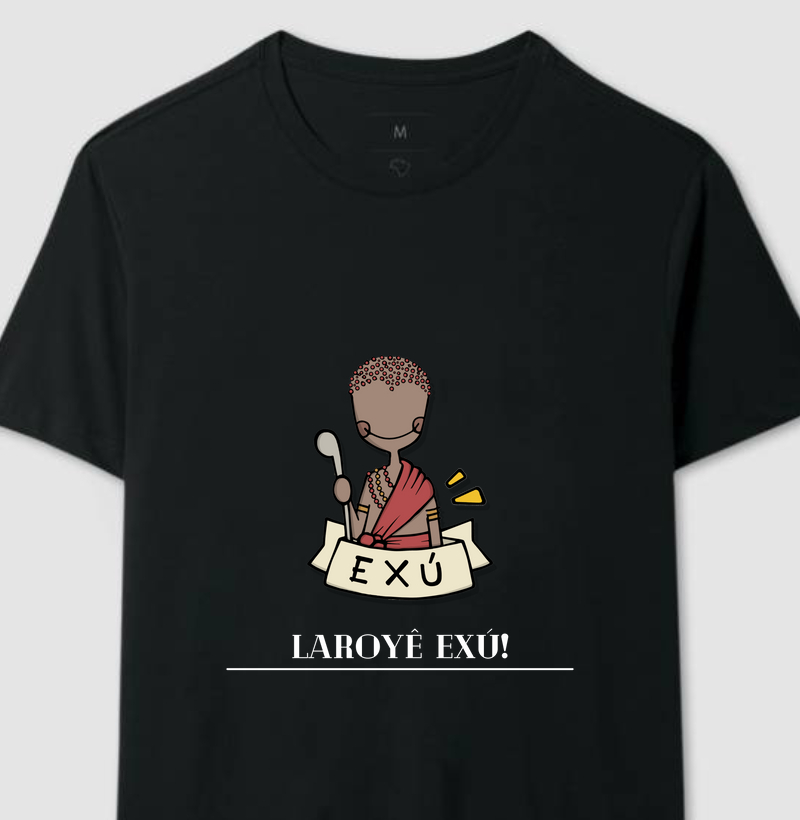 Camiseta Exú Laroyê Exé