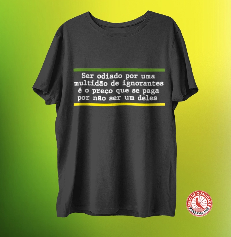 T Shirt Unissex Frases