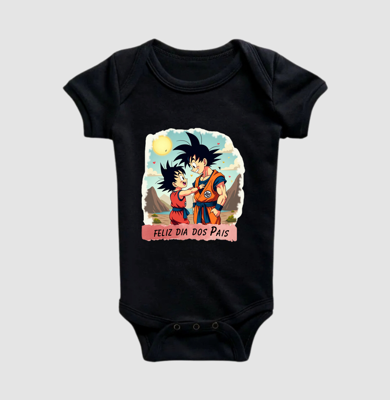 feliz dia dos Pais - Goku e Gohan
