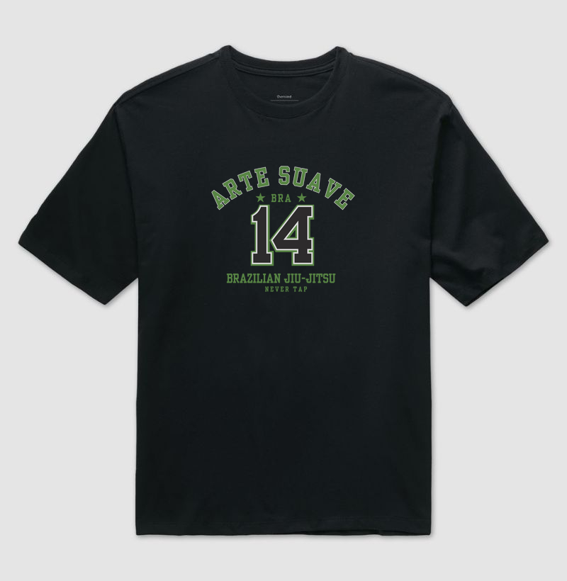 Camiseta Oversized Arte Suave 14