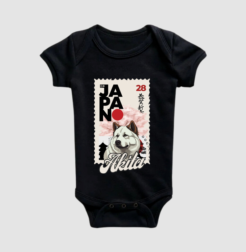 Body Infantil Nihon Akita Dog Pulse