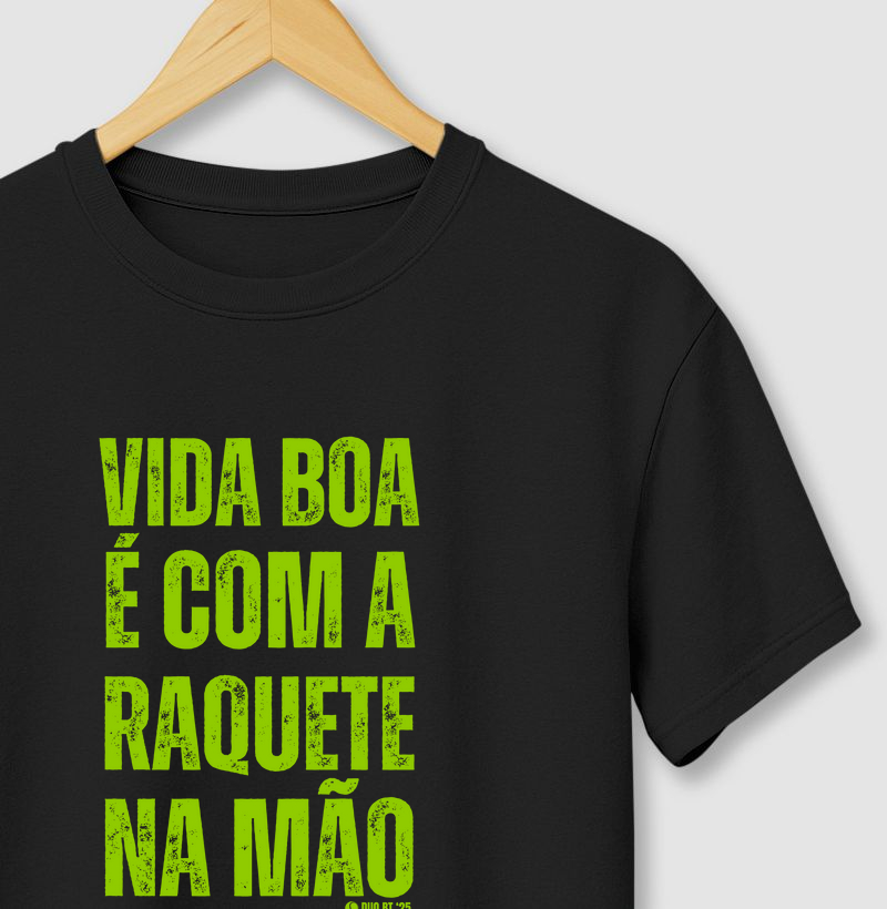 A Vida É Boa Com A Raquete Na Mão