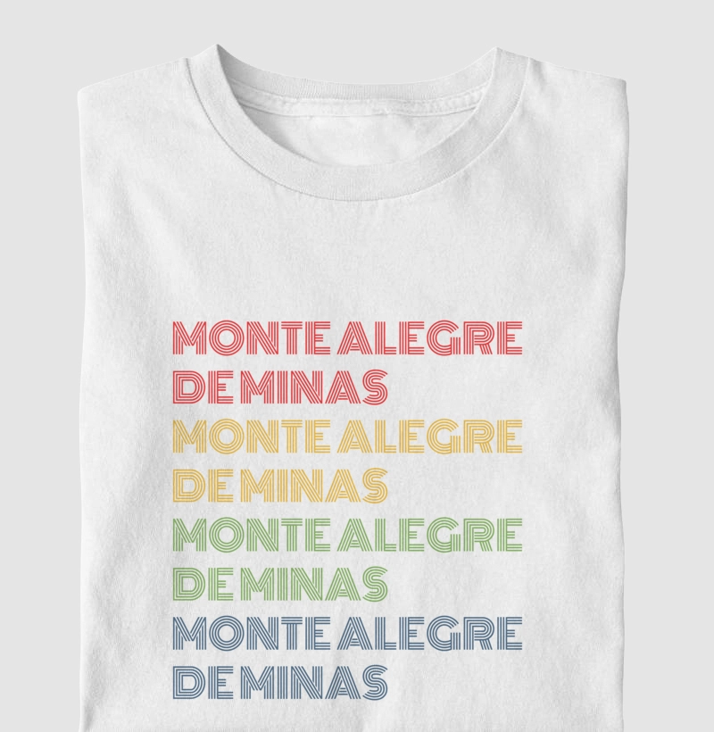 Monte Alegre de Minas Letreiro Retrô