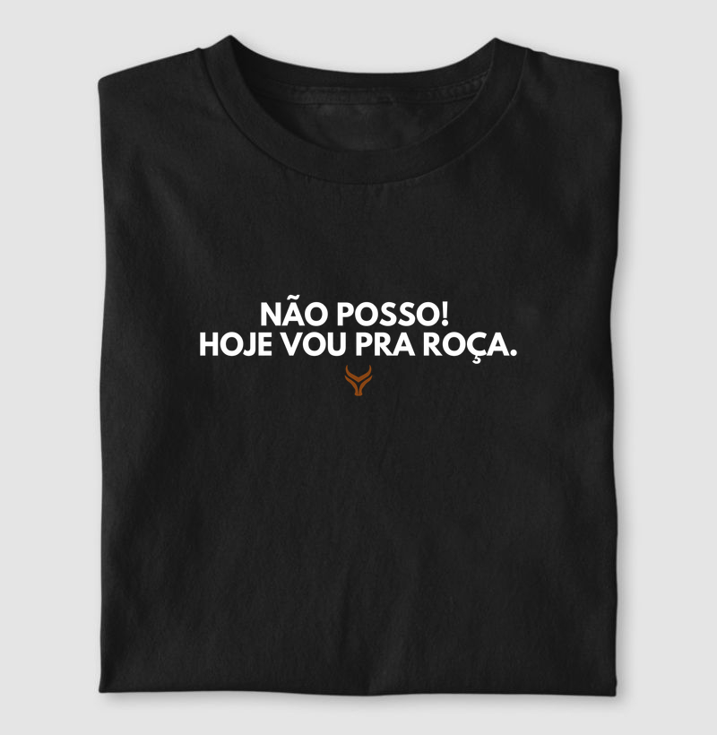 Não posso vou pra roça