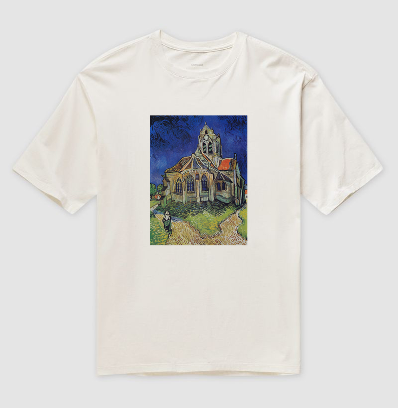 Vincent van Gogh's The Church at Auvers (1890)