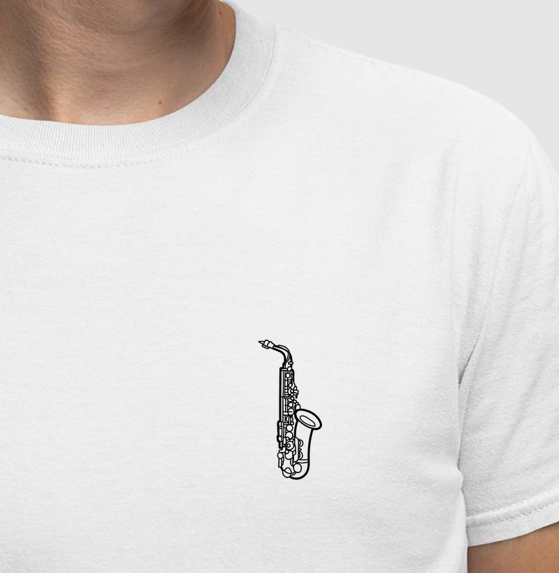T-shirt Sax Alto