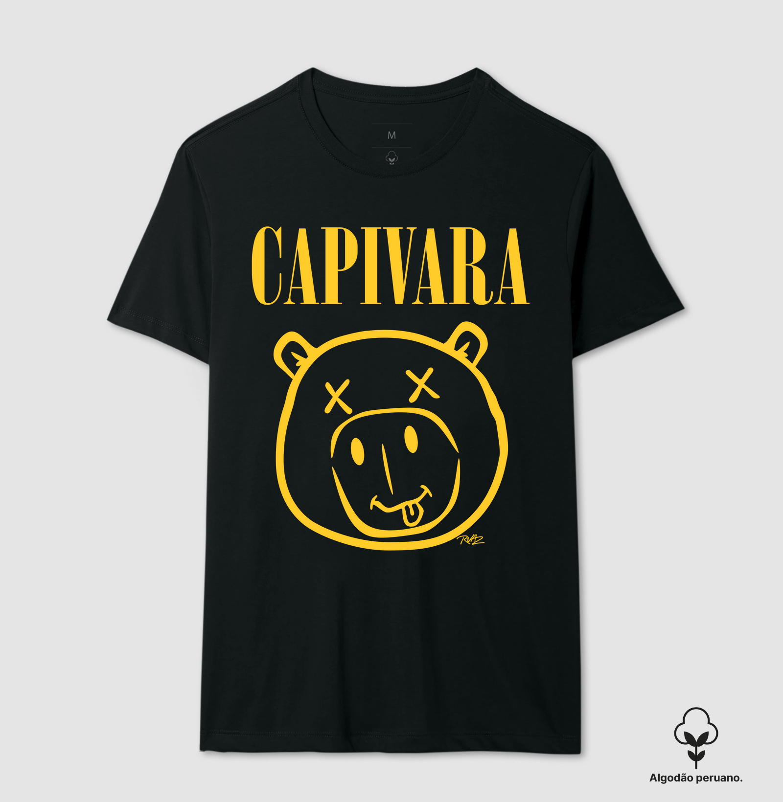 Camiseta Capivara Grunge