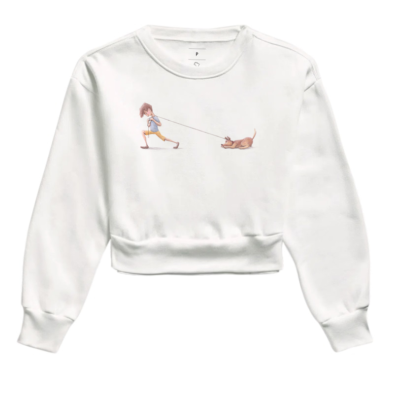 Moletom Cropped Quem está Guiando?