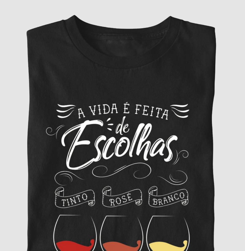 A VIDA É FEITA DE ESCOLHAS