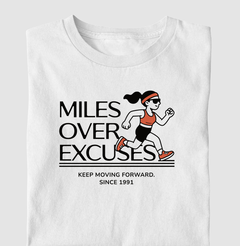 Miles over excuses