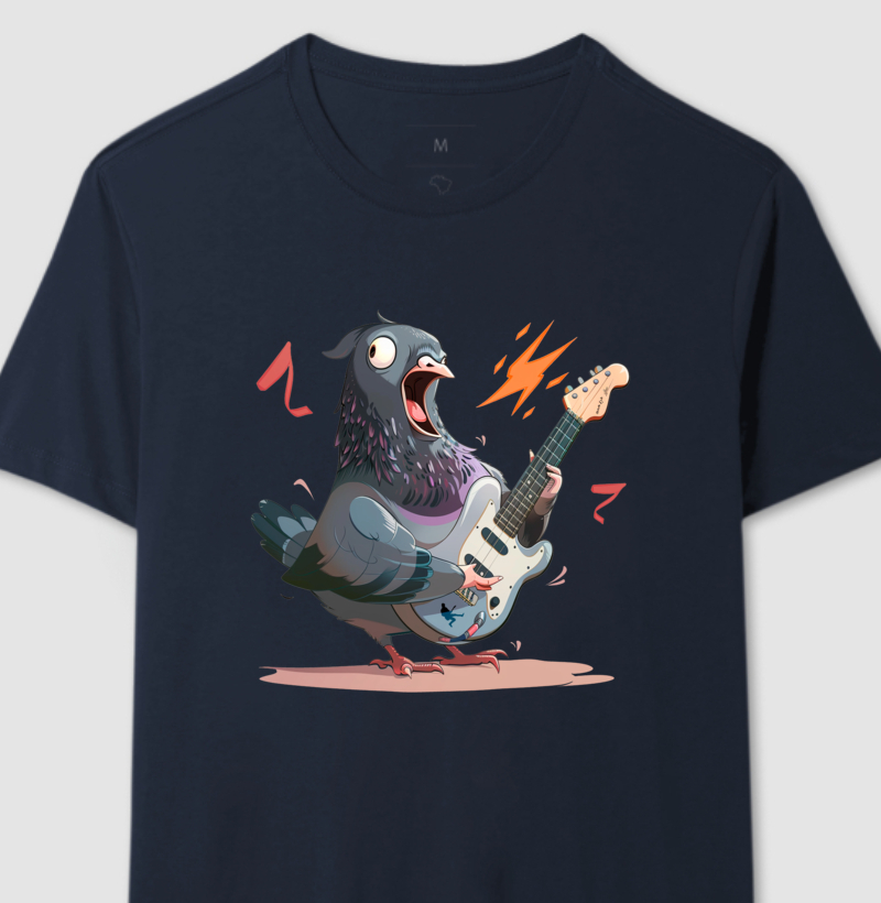 Camiseta Pombo Rocks!
