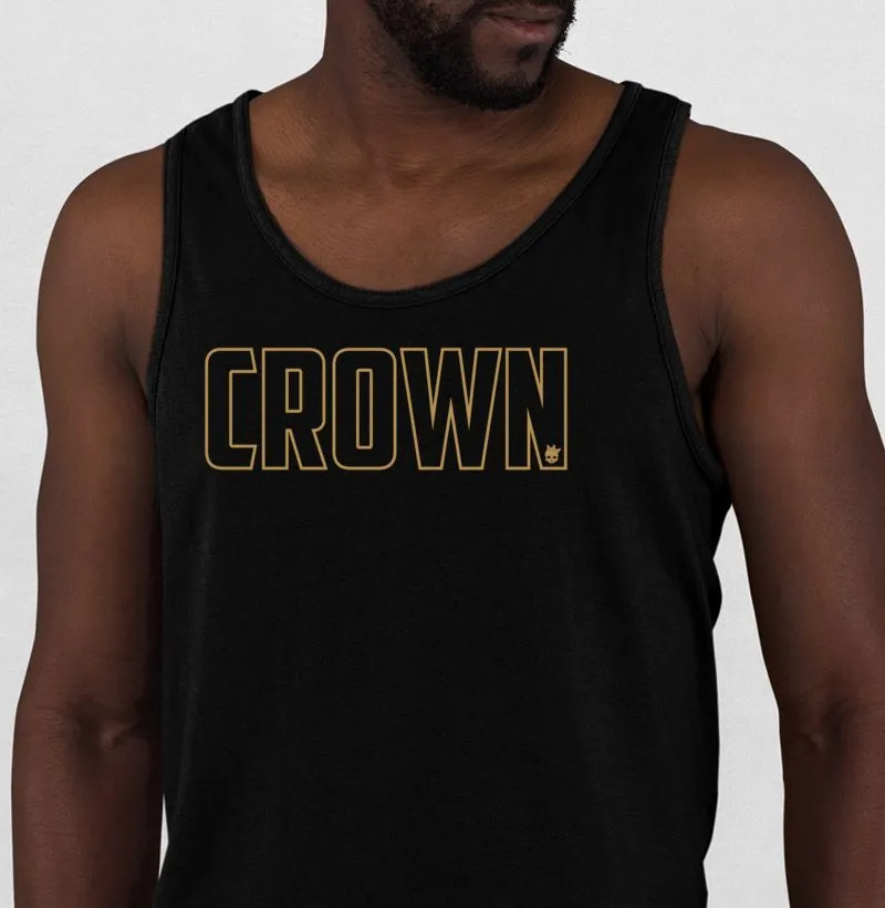 Crown Outline Dourado - Regata