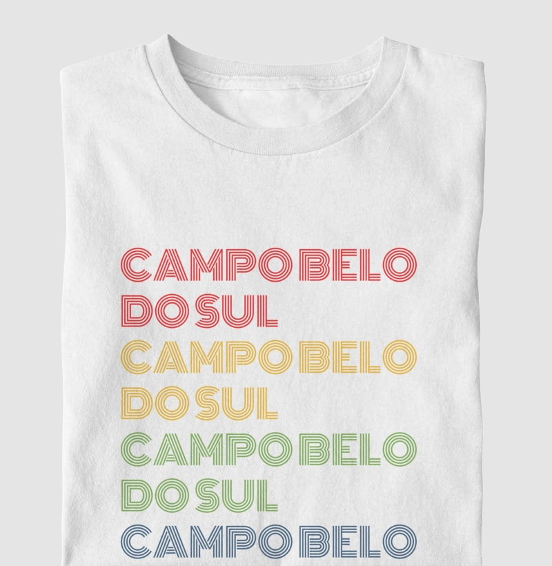 Campo Belo do Sul Letreiro Retrô