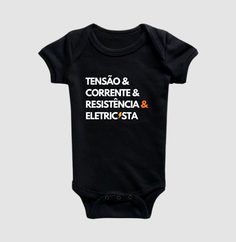 "Tensão & Corrente & Resistência & Eletricista" - Orgulho da Profissão