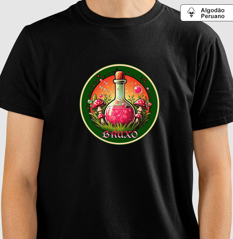 Camiseta Algodão Peruano BR00007 Poção V1