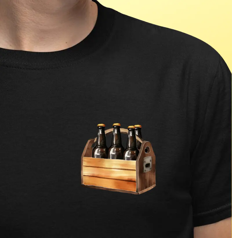 Caixa de cerveja do coração