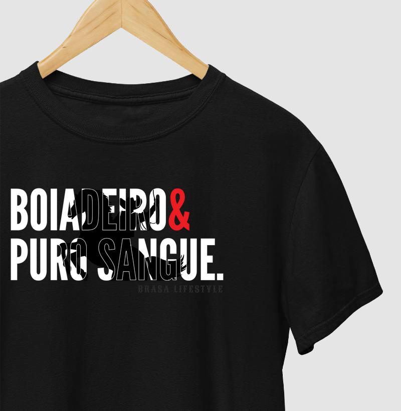 Boiadeiro Puro Sangue - Camiseta Brasa 