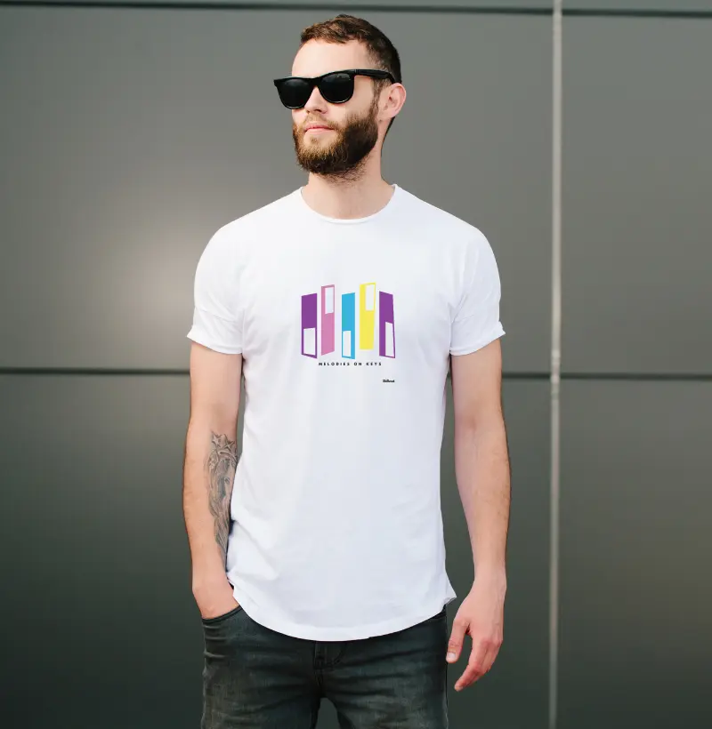 T-SHIRT SKILLVEST MELODIES ON KEYS