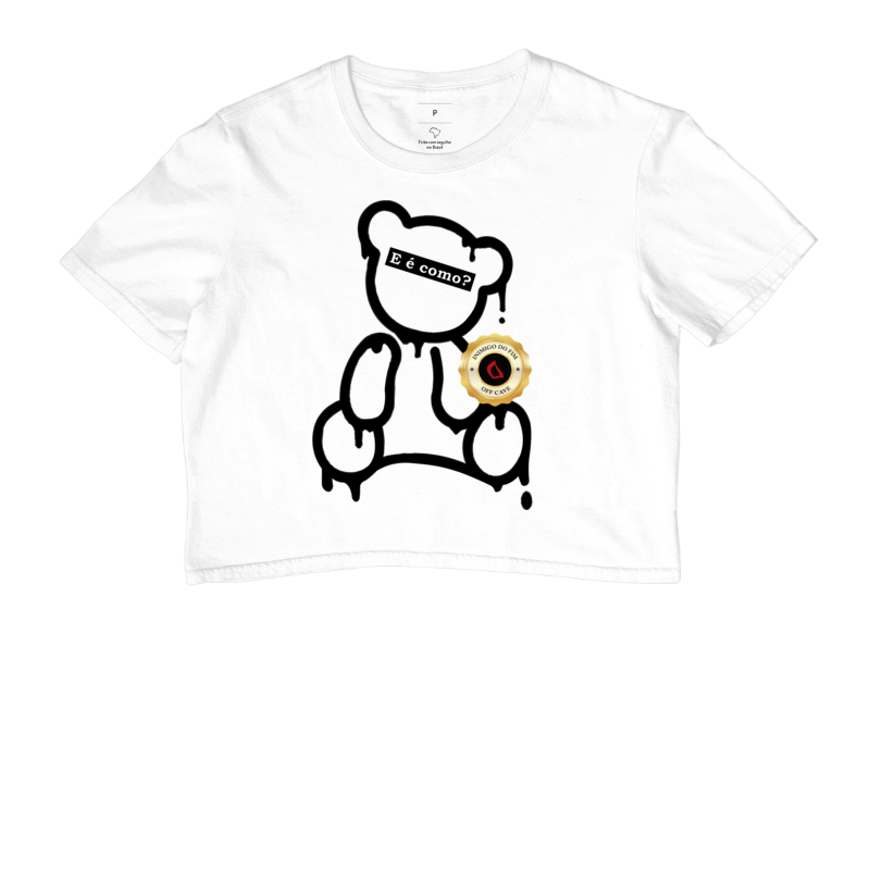 Camiseta Cropped INIMIGO DO FIM 2