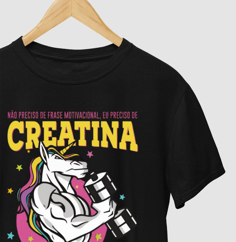 Unicórnio Quero Creatina
