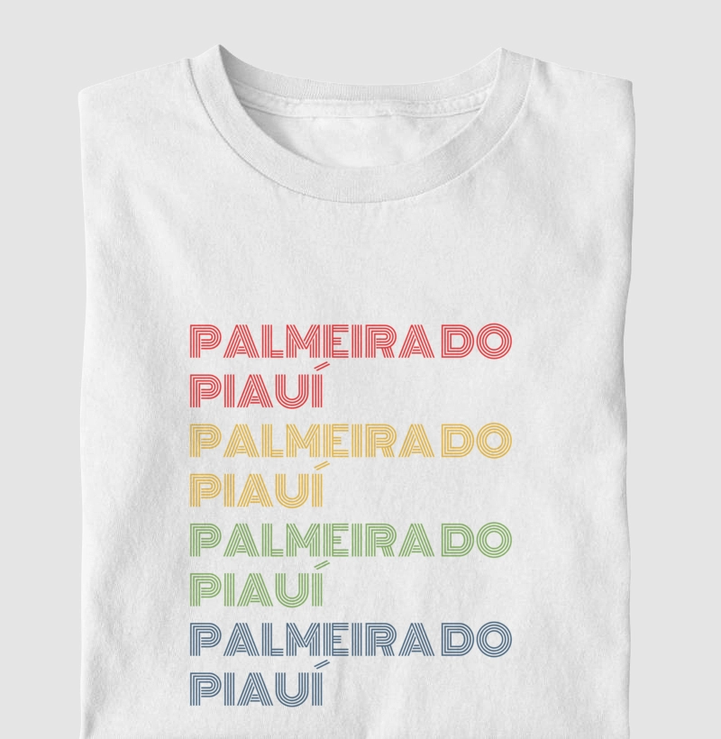 Palmeira do Piauí Letreiro Retrô