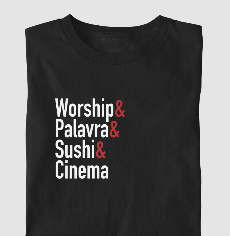 Domingo perfeito: Worship, Palavra, Sushi e Cinema