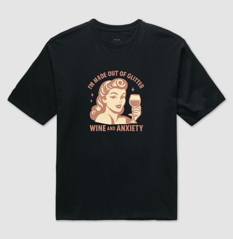 Glitter, Wine and Anxiety