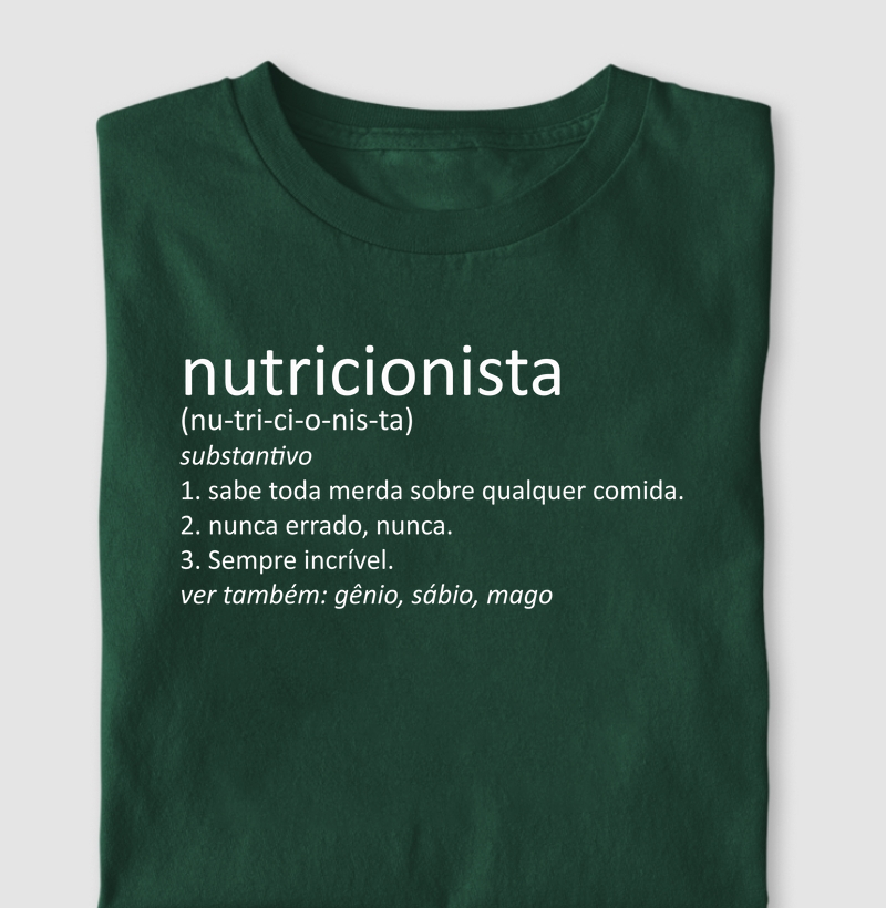 Nutricionista - Verbete