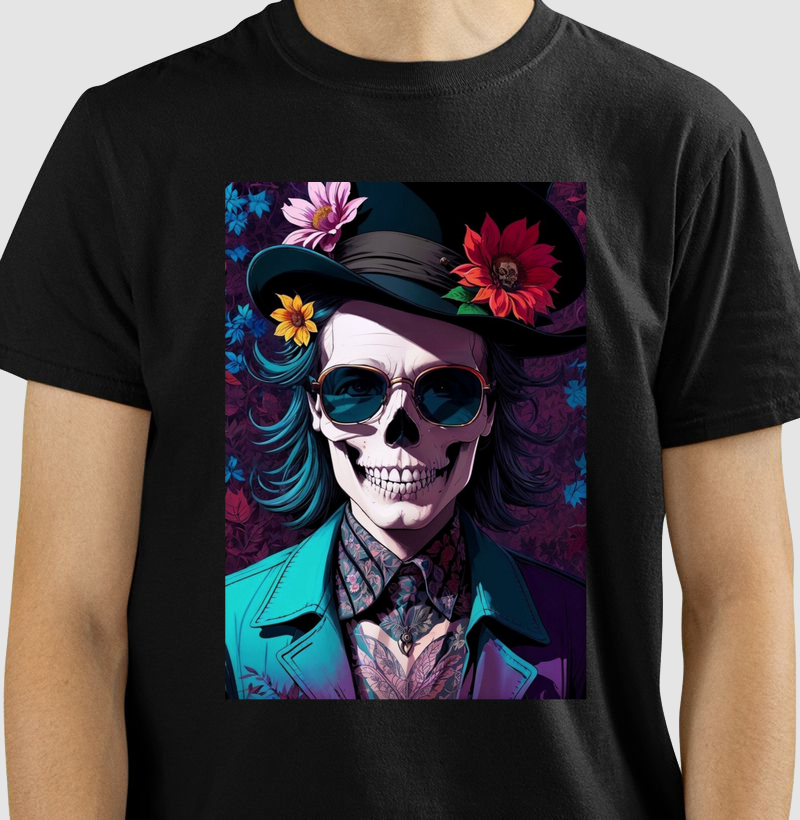 Camiseta skull style