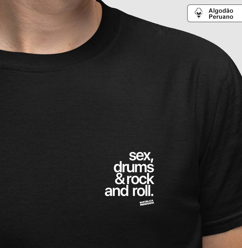 Sex, drums & Rock and Roll (minimalista)