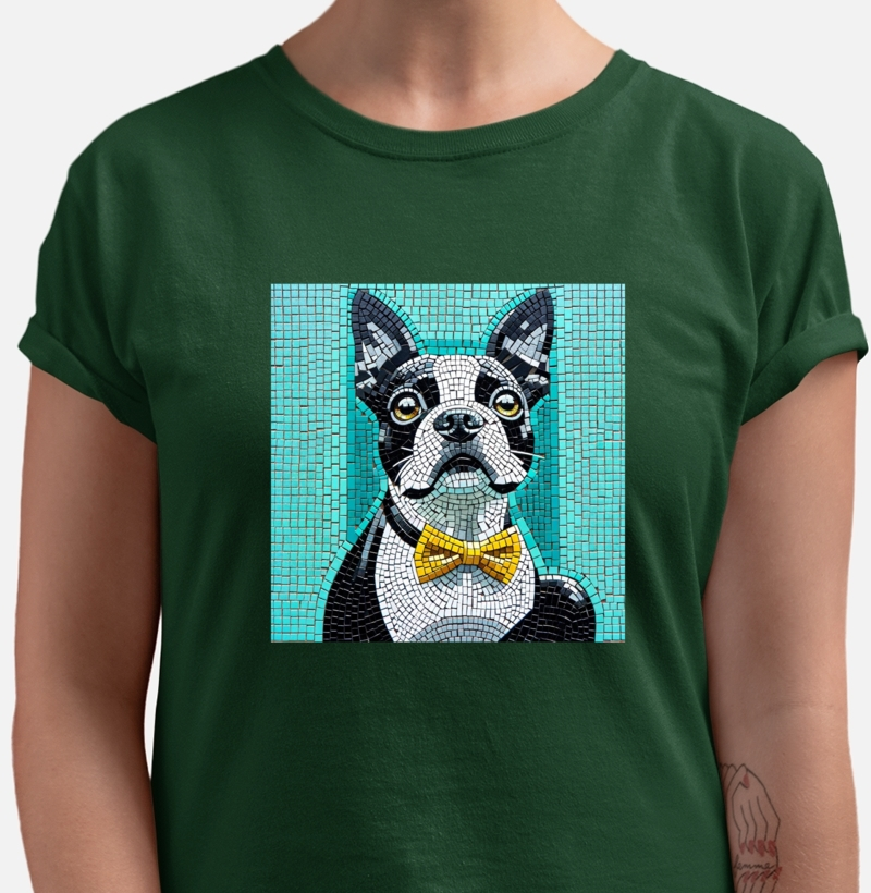 Boston Terrier - Mosaico