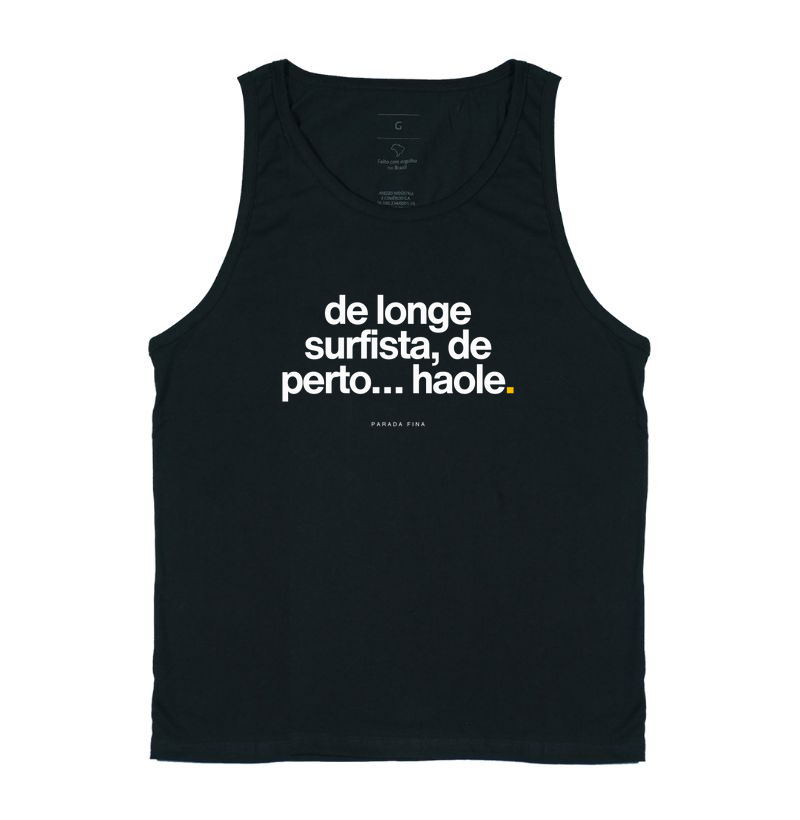 de longe surfista, de perto... haole.