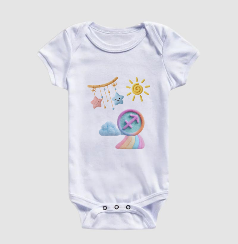 Body Bebê Sagitário – Arco do Céu
