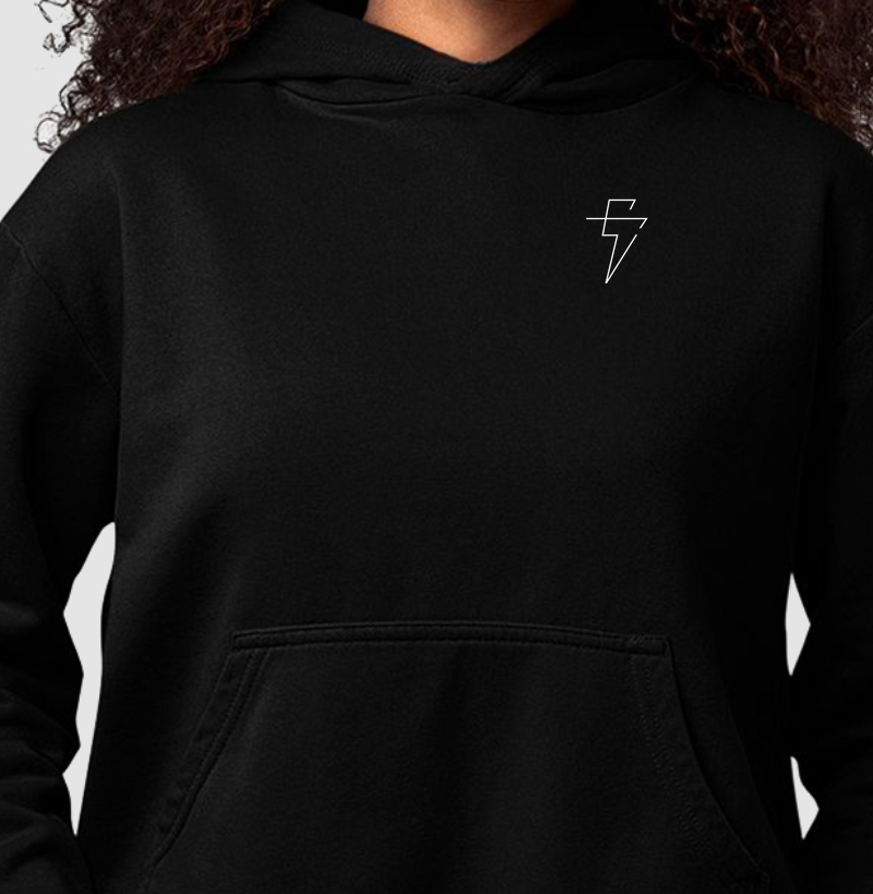 Hoodie Moletom Oficial Eloy Casagrande #01 - Preta Manga Longa