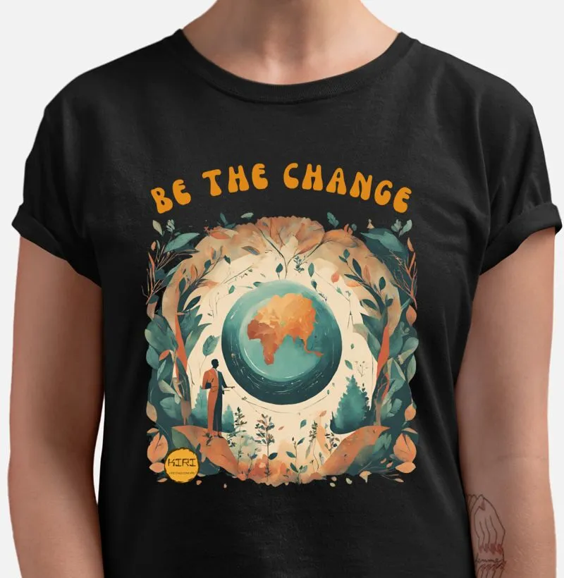 Camiseta Premium KIRI - Be the Change