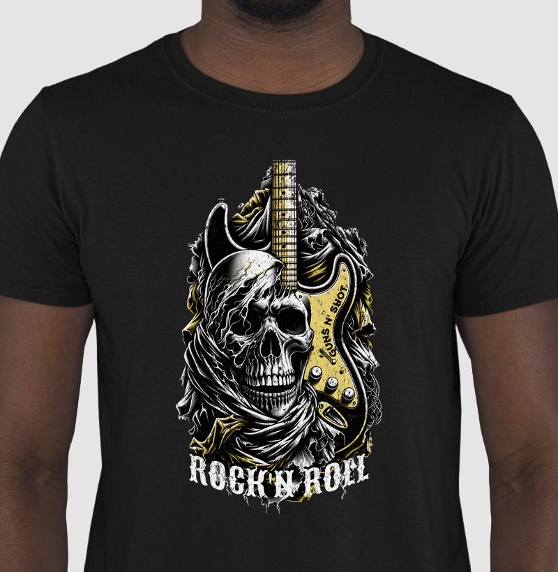 Skull In Guitar