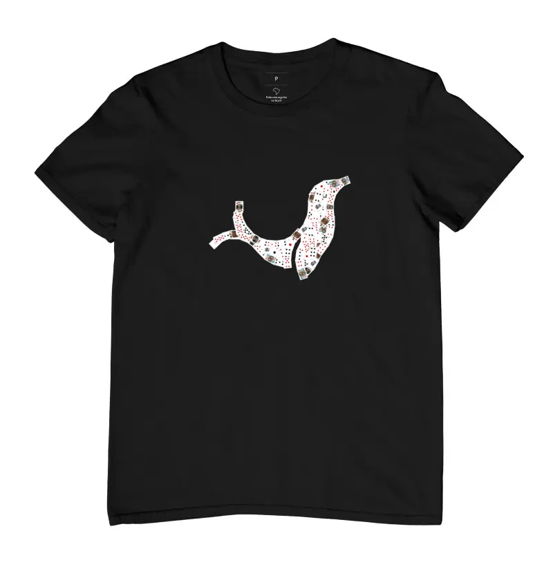 Camiseta Foquinha Baralho
