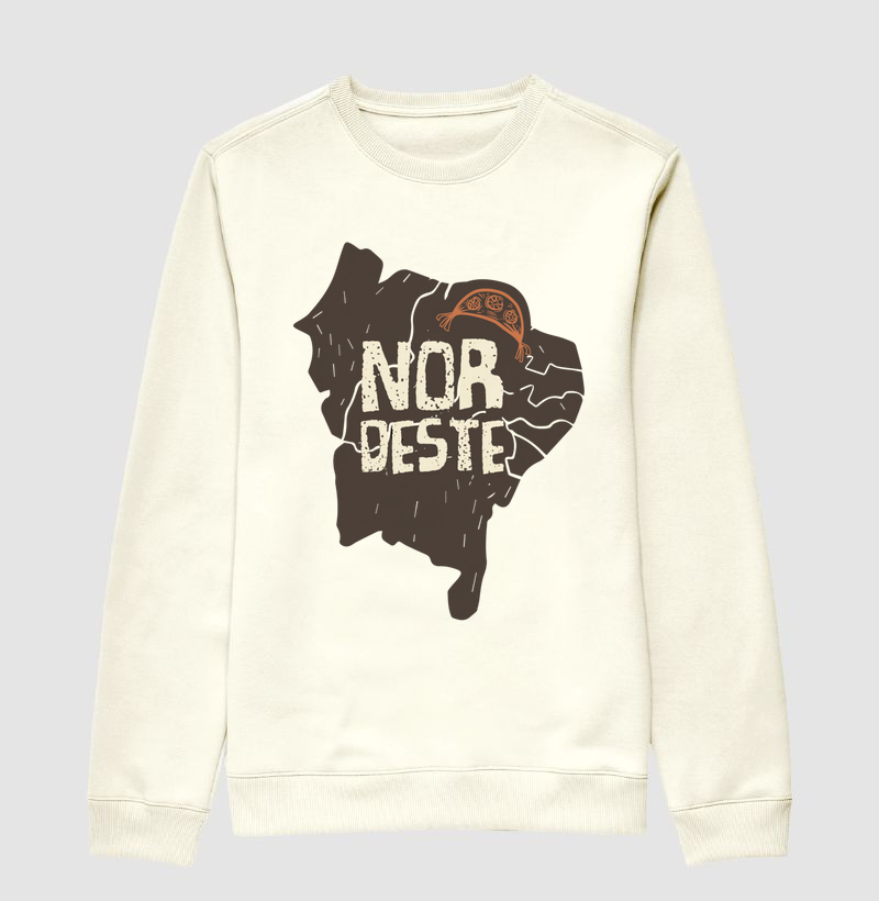 Nordeste com Mapa Estampado – Orgulho em Cada Estado